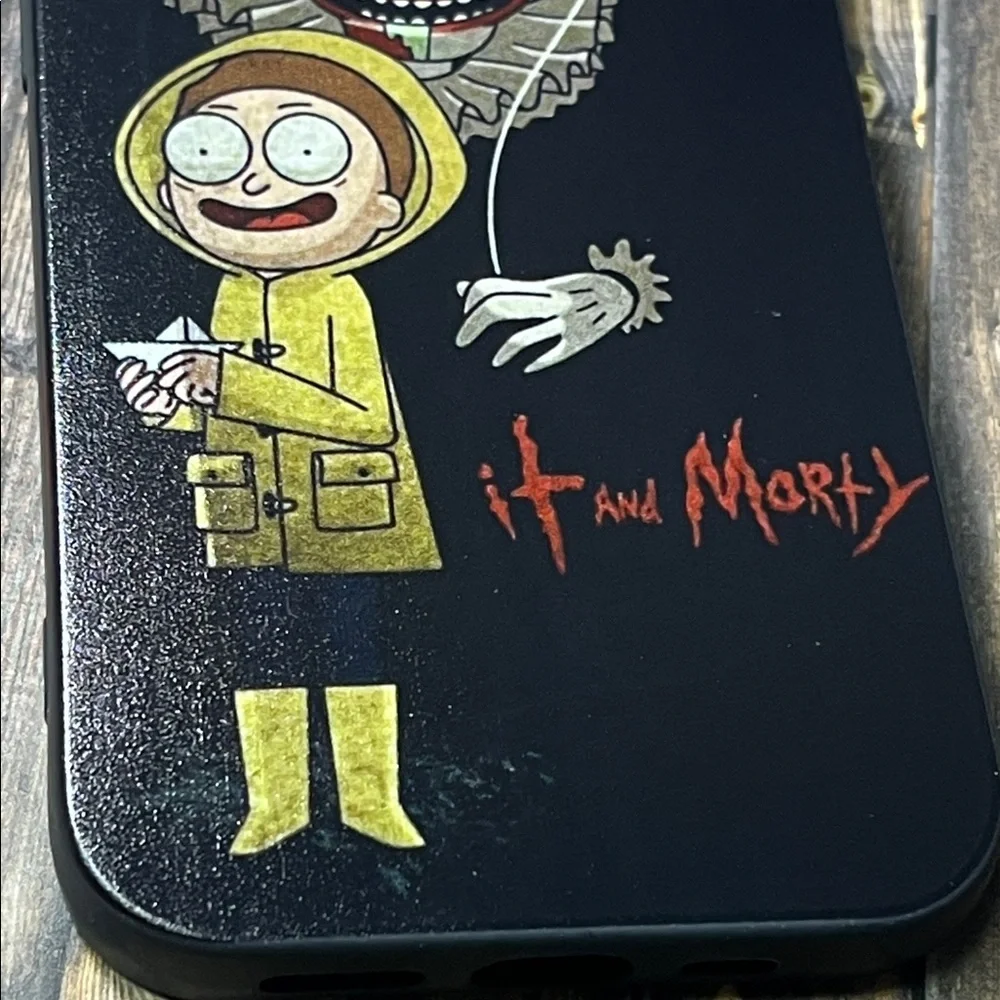 5for$10 Inspired Adult Cartoon Parody It Rick & Morty IPhone 14 Pro Phone Case